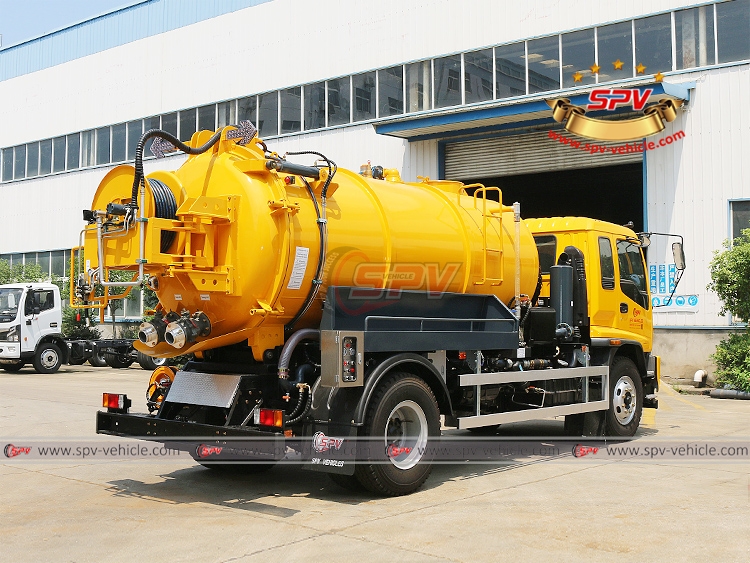 8,000 Litres Combined Vacuum Jet ISUZU - RB 8,000 Litres Combined Vacuum Jet ISUZU - RB